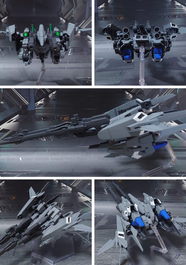 ウェイブライダー形態。