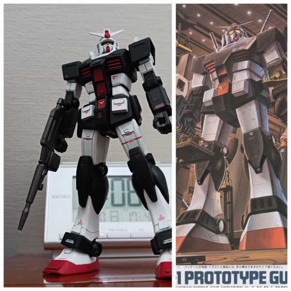 EGガンダム　プロトタイプカラー