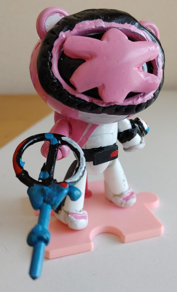 ブンブンハンドル　ソードモード。こちらも、ランナーの真ん中の円を利用