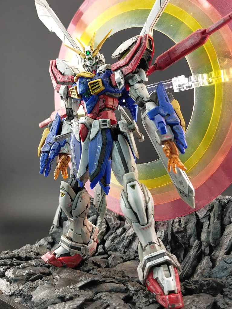 本体は可動域、プロポーション共に文句無しのキットですね。