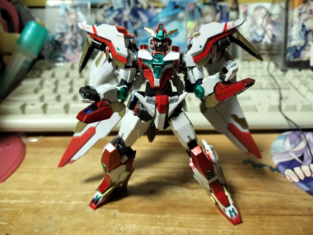 変形ブレイバーン！！　羽が大きい！！