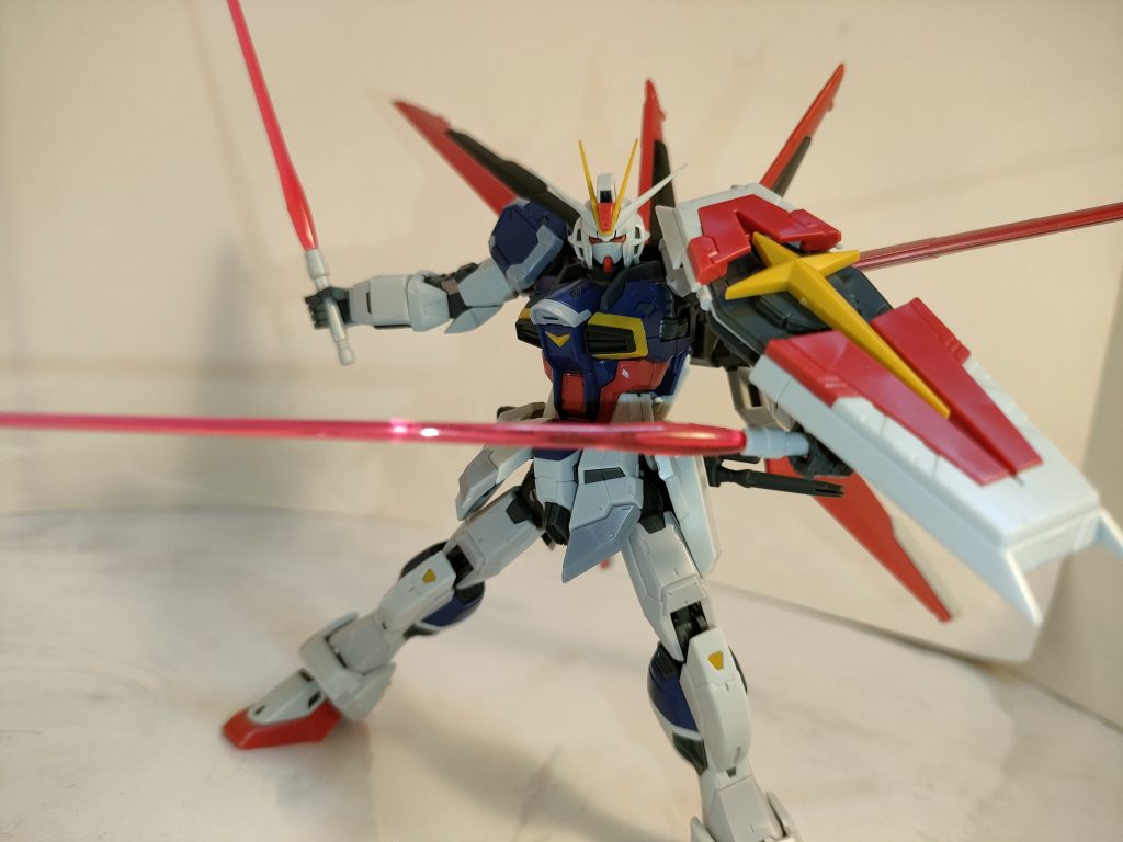 カッコイイところと見せますよ〜そりゃあ私だって赤服ですから。