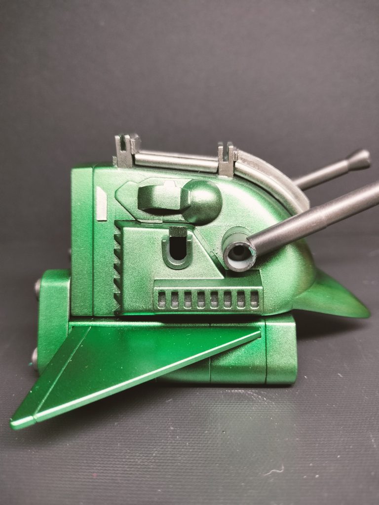 Gジェネゲルググの高機動型パックとプラ版ディテールアップ