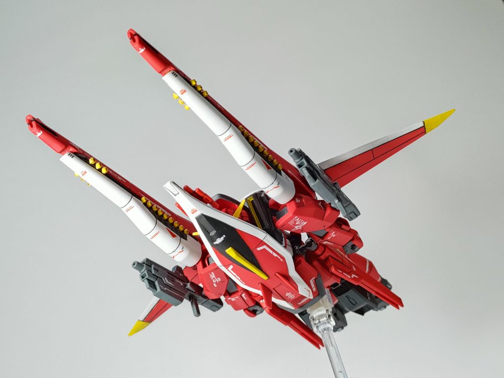 空力レイアウトに影響を与えず、火力と推進力を向上させます