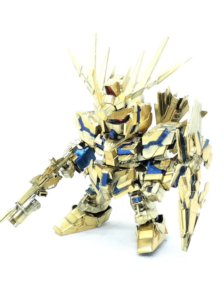 塗装練習用ユニコーンガンダム–9枚目/制作者：かえる