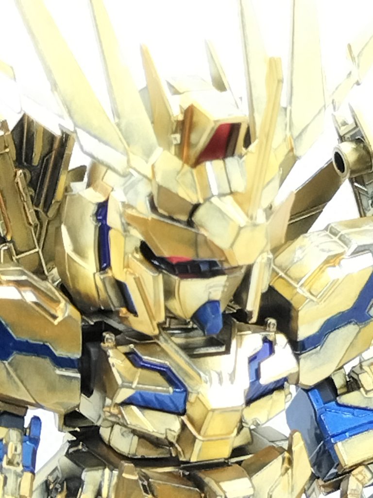 塗装練習用ユニコーンガンダム–2枚目/制作者：かえる