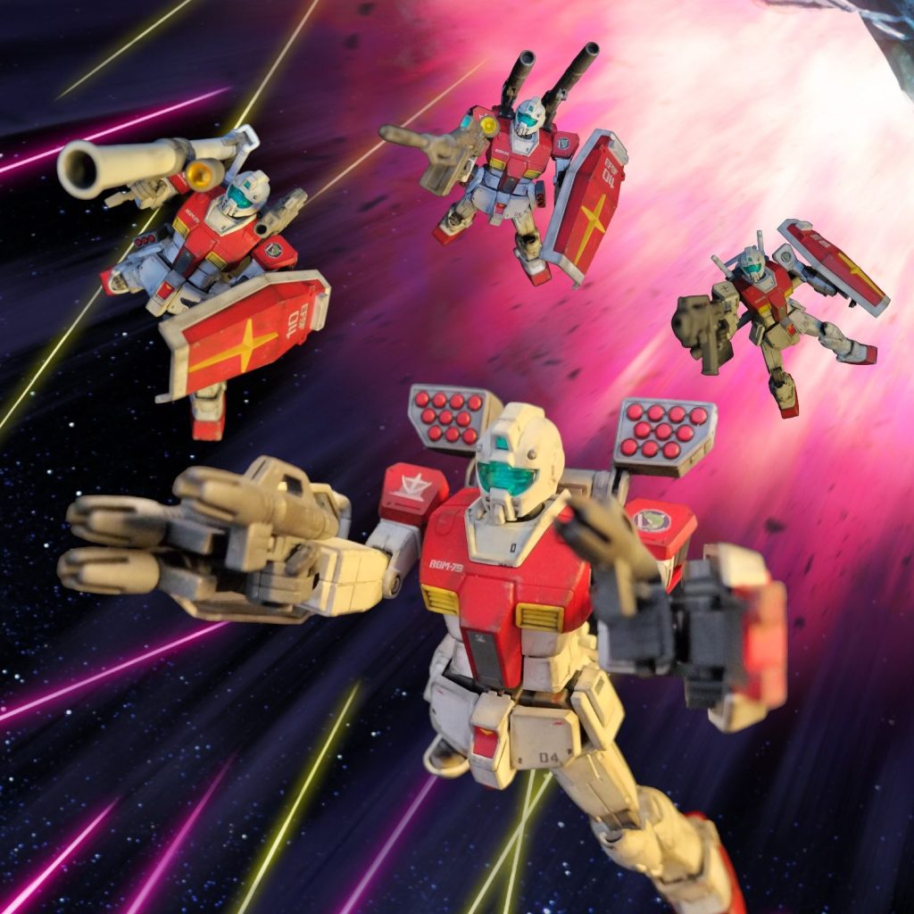 不死身の第四小隊｜らむうX1さんのガンプラ作品｜GUNSTA（ガンスタ）