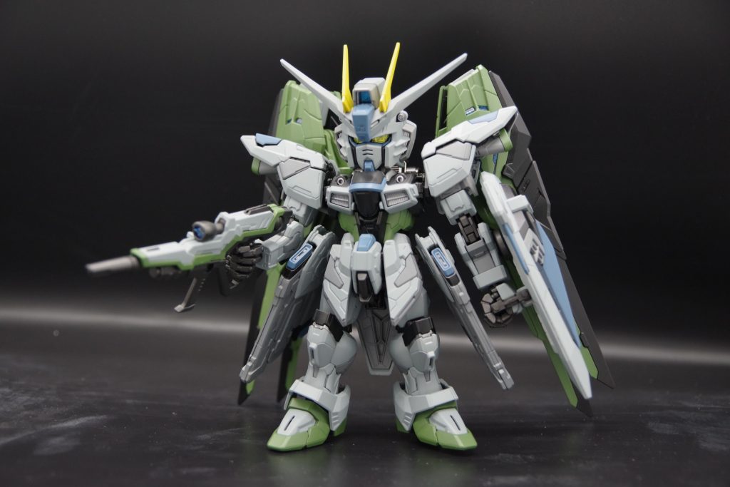 パーツ数が多くて塗装が大変でしたが、完成してみるとミリタリーテイストも感じられてとてもよかったです。ご覧頂きありがとうございました。