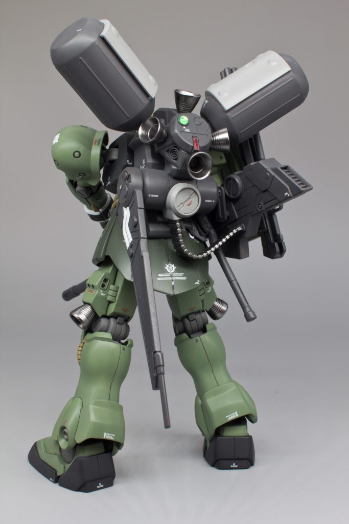 重装用バックパック＆ランゲ・ブルーノ砲改の取って付けた感も最高です！