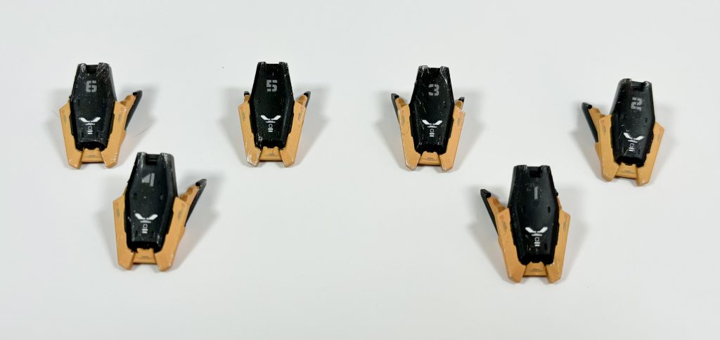 [Co/HAL Ⅱ]ファイバー・ルーⅡの両翼に3基づつ装備される無人支援機。ビットとしてのオールレンジ攻撃の他、ビグ・ウィグ・ルーキャノンⅡ発射時の観測機としても活用される。基本的にはAIによる無人動作となっているが、ウーンドウォート・エフラファに装備されたサイコブレードを介して、ファンネルのように直接コントロールを行うことも可能である。