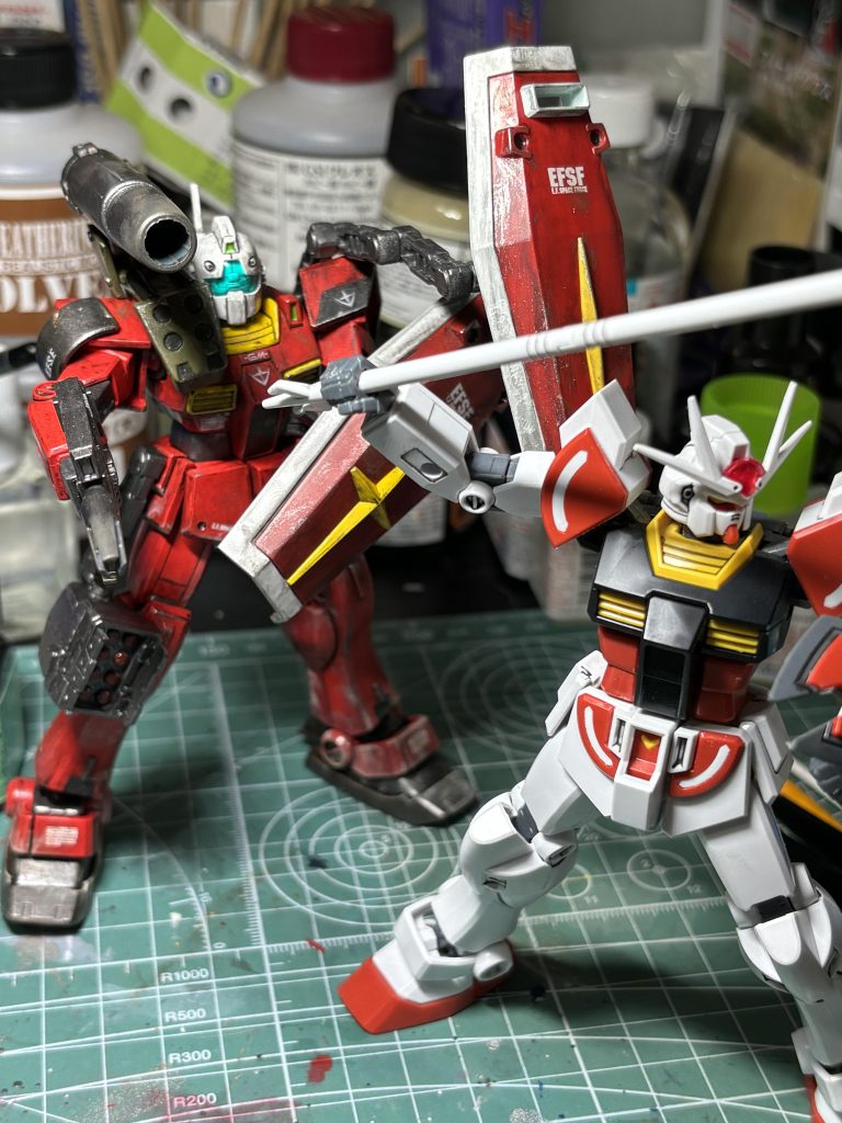 主人公の後ろで守ってくれるベテランをイメージして作りました。