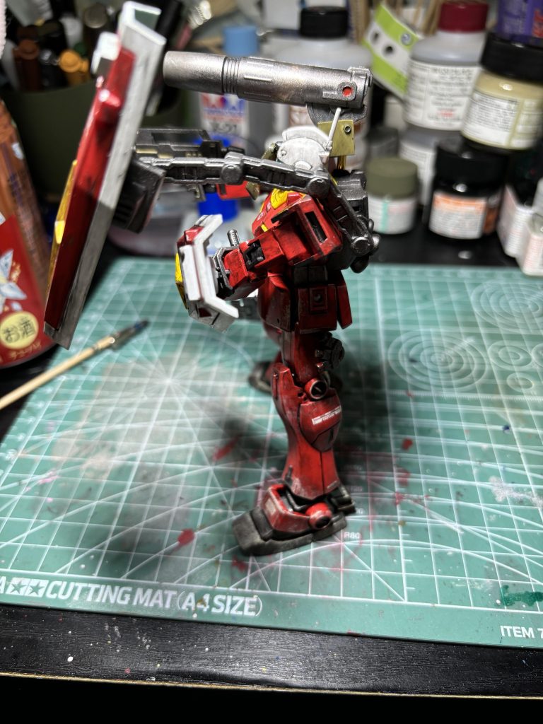 足回りとかもっとゴテゴテした感じにしたかったですが、技術不足でシンプルに