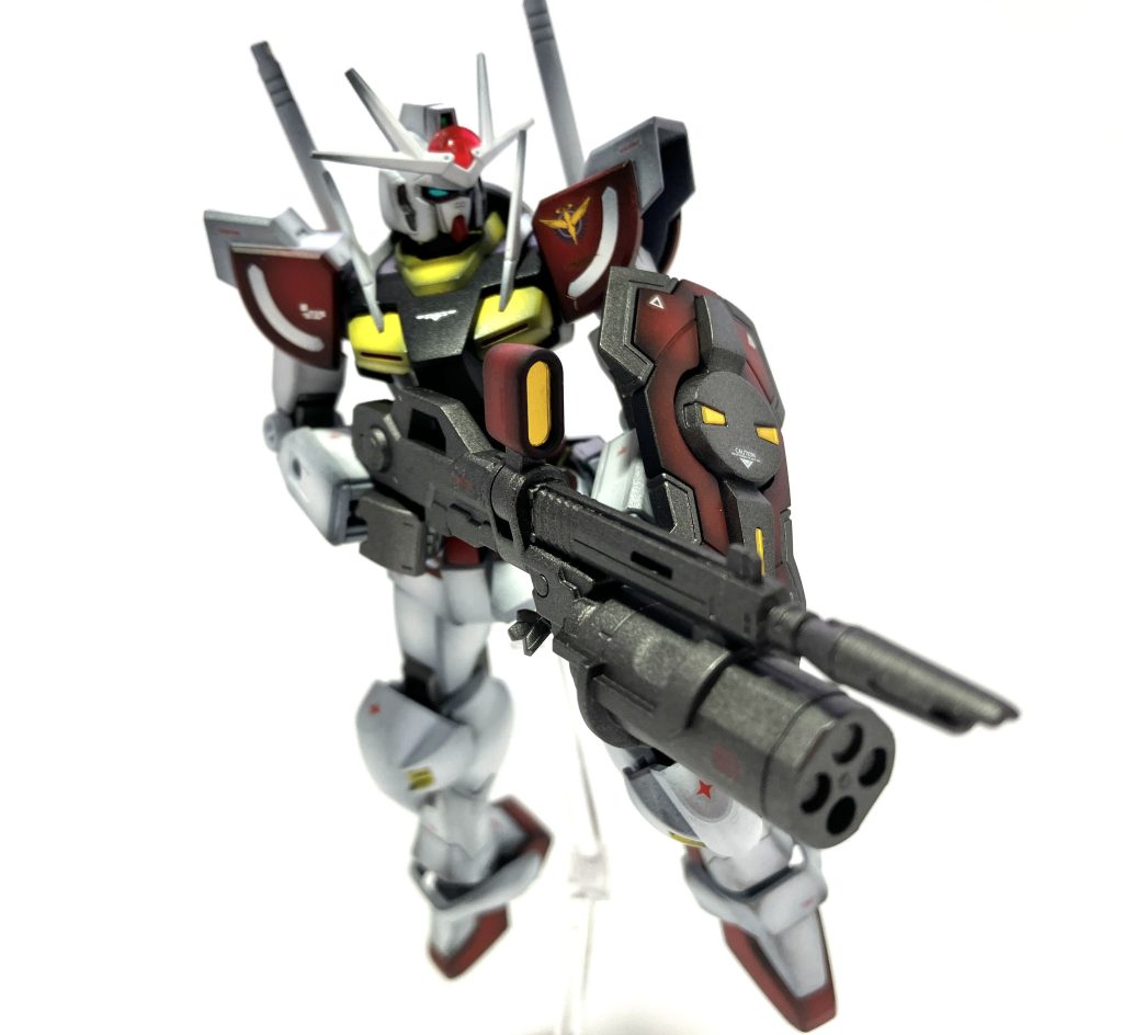 初代オマージュなのでスーパーナパーム装備でよりゴツく!