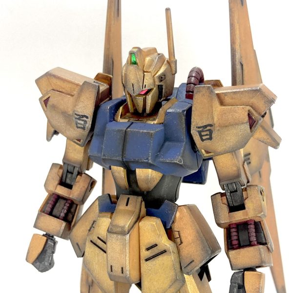 HGUC百式、お気楽汚しで完成！