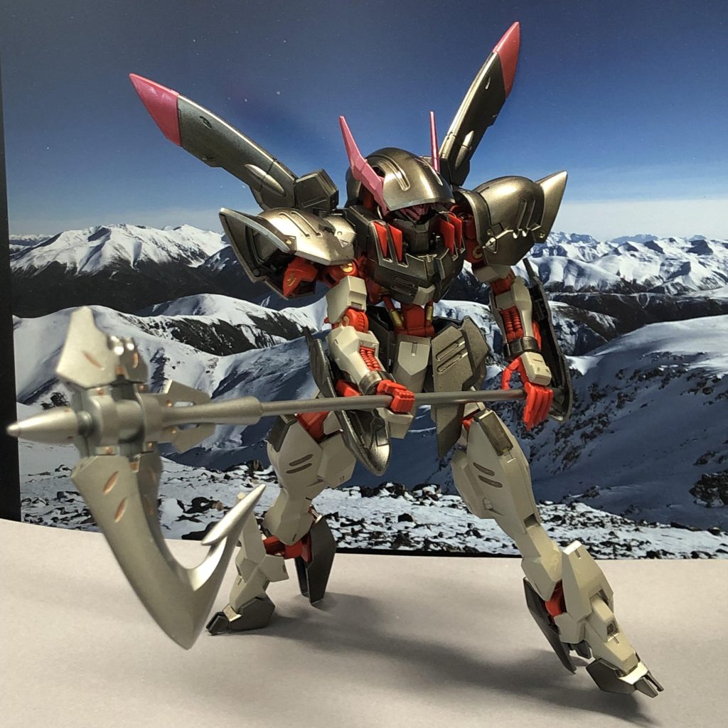 UVライトなしだとこんな感じです。ナノラミネート装甲は塗料を弾くので、コーションマークとか塗装しようとしてもダメらしいです(嘘理論その1)