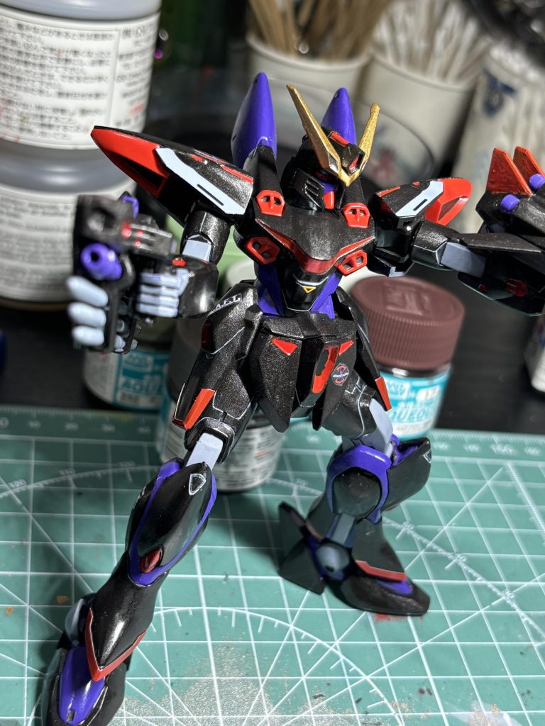 よく見ると所々荒が目立つ笑