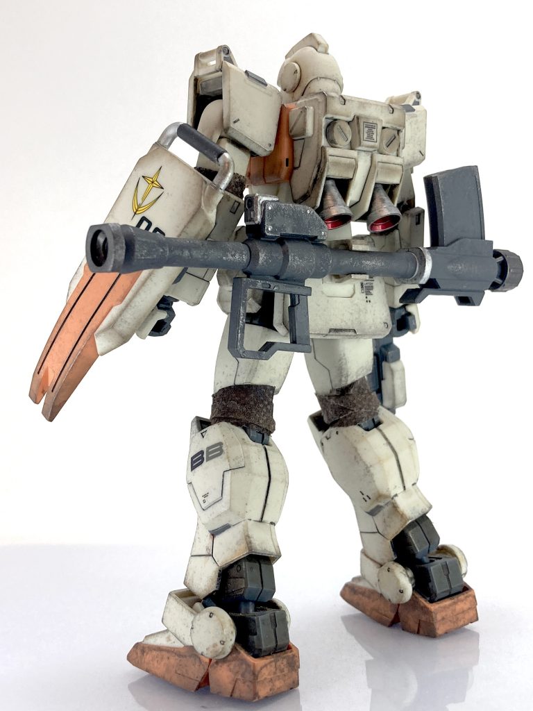 オラ設定のミケル専用陸ジム完成–4枚目/制作者:レン@筆塗り部分塗装