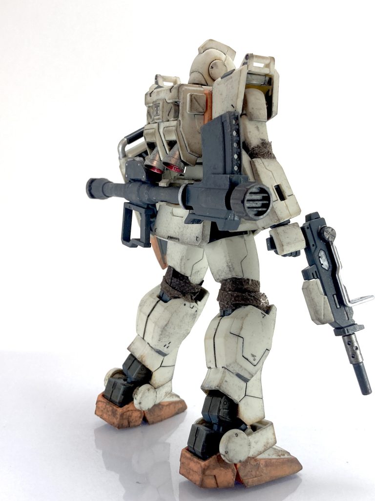 オラ設定のミケル専用陸ジム完成–5枚目/制作者:レン@筆塗り部分塗装