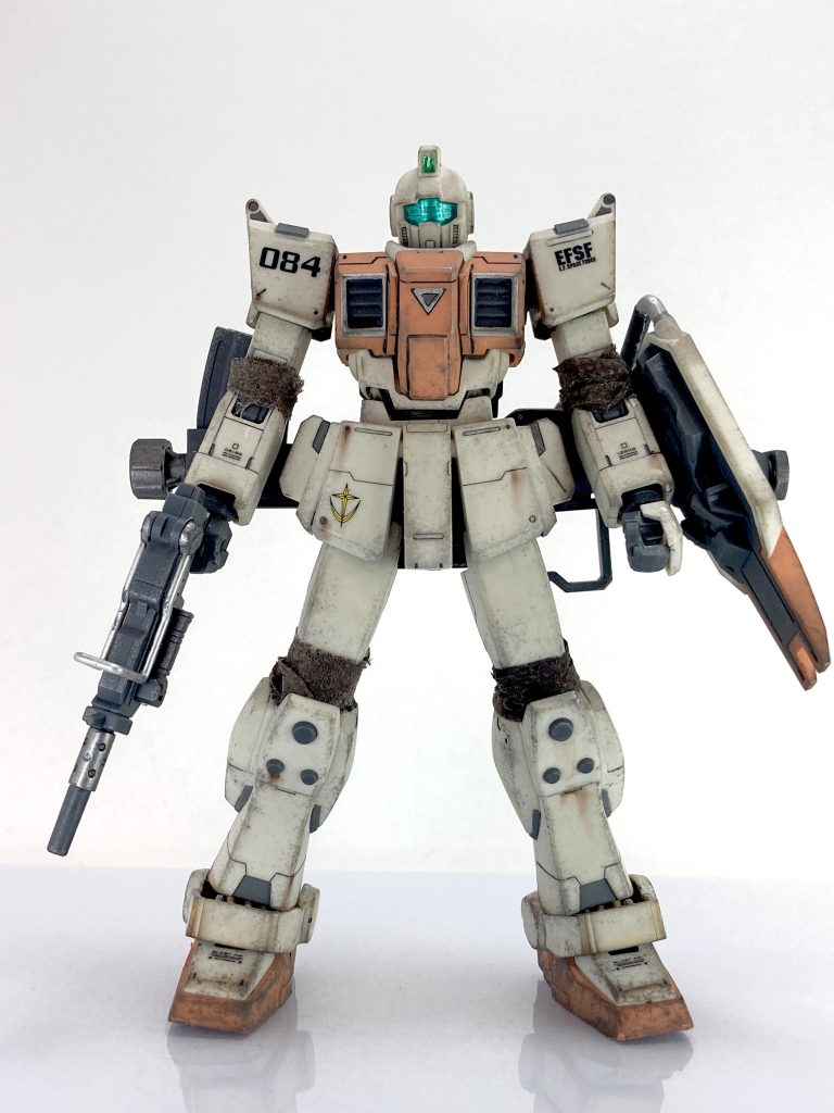 オラ設定のミケル専用陸ジム完成–6枚目/制作者:レン@筆塗り部分塗装