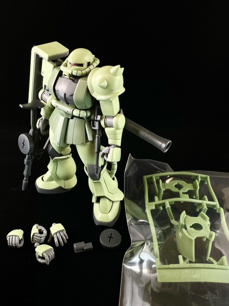 HGUC ザク–7枚目/制作者：BANTOA