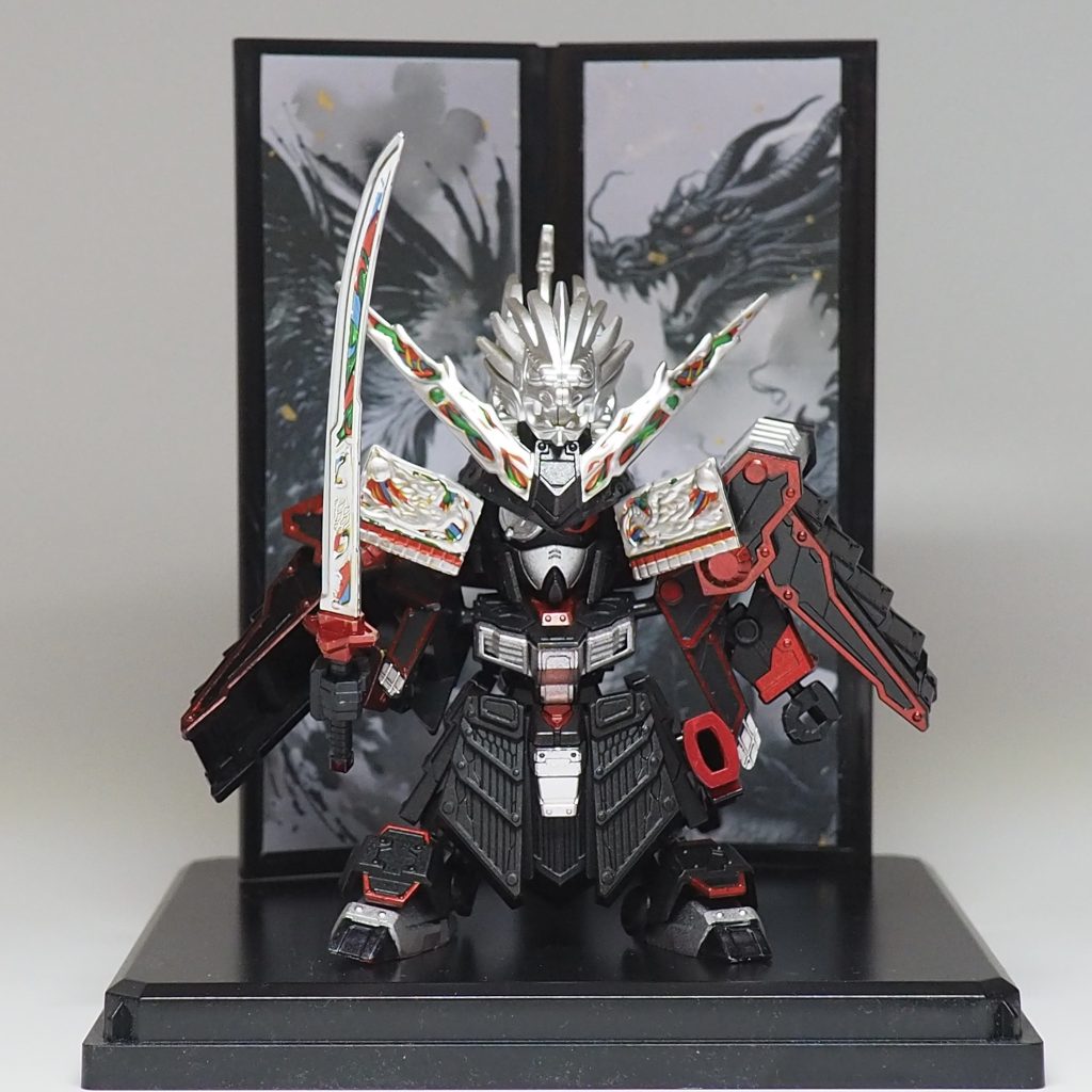 頭にシーサーを乗っけたらさらにギラギラに(笑)