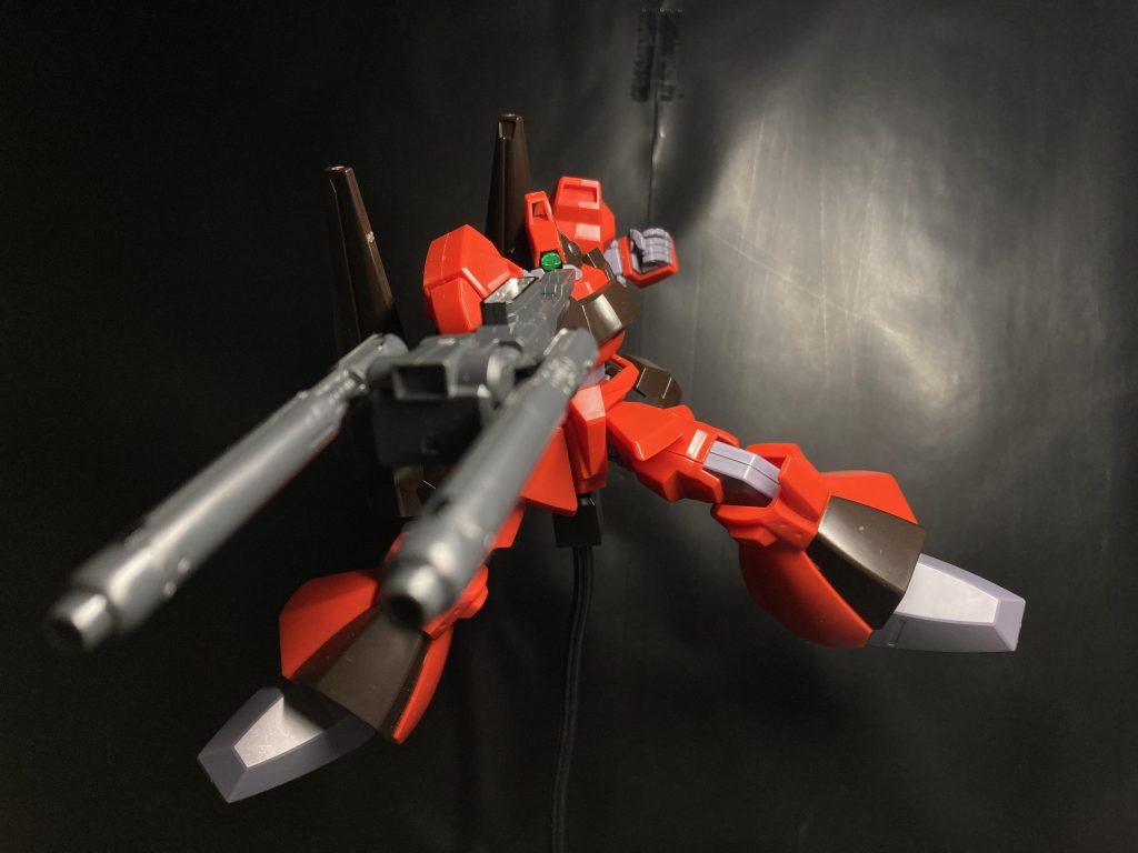 リック・ディアスにダブルビームライフル、サザビーのビームトマホークを装備した微改修機体パイロットや製作者があまり改修にこだわっていないため、派手な変更点等もないオーソドックスなリック・ディアスとなっている。Updraftシリーズは回が進むごとに改修された機体が増えて行く予定です今回は本当に5分ぐらいで完成してます