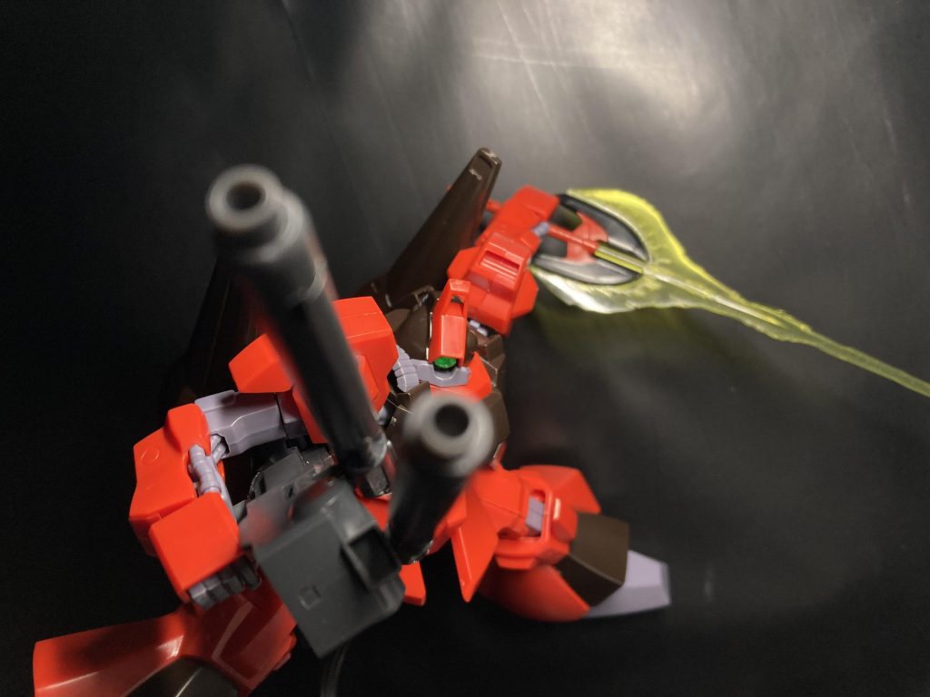 ビームトマホークを構えて！ビームトマホークだったか曖昧ですが許してください…