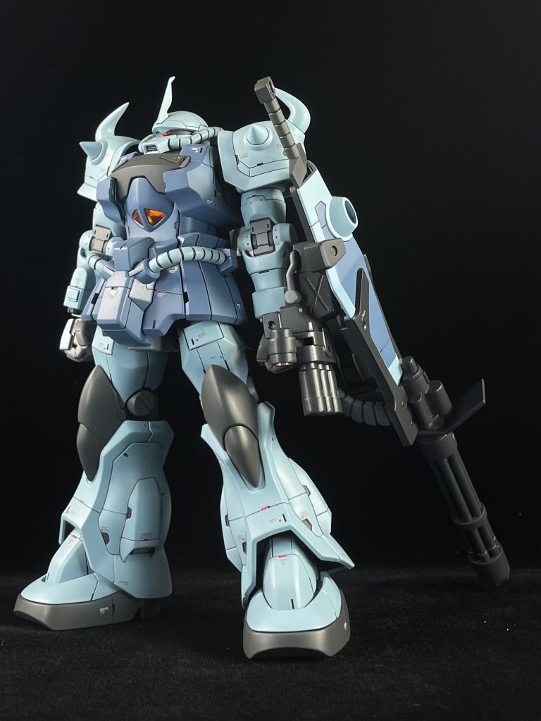 塗装ハゲが怖いから シールドガドリングは握らせてません (･･;)