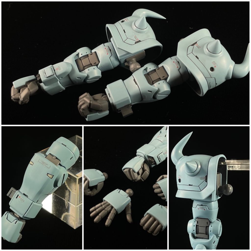 HGUC グフカスタム–9枚目/制作者：BANTOA