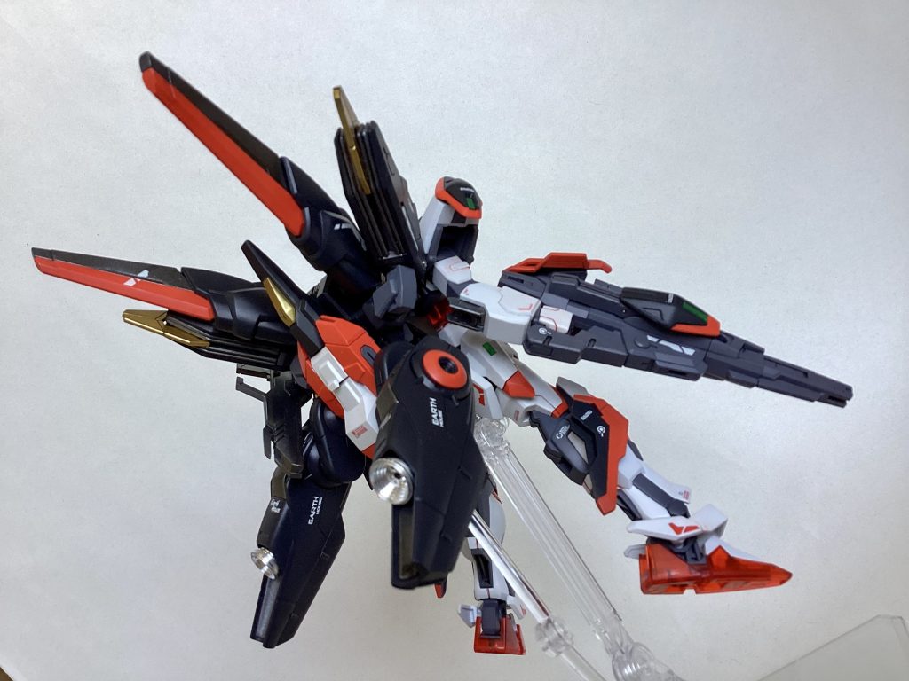 背面モリモリな姿に。