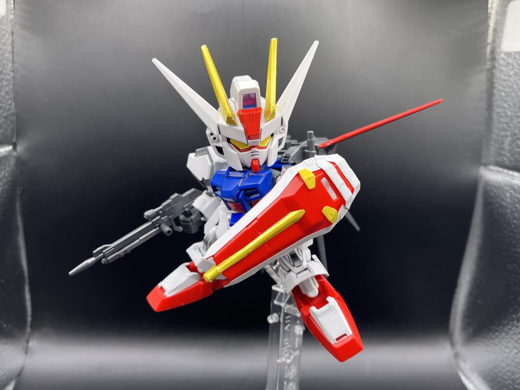 SDストライクガンダム–2枚目/制作者：Toika