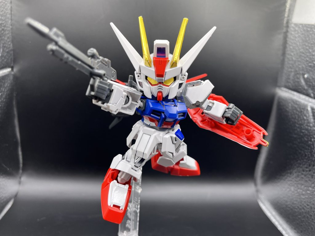 SDストライクガンダム–3枚目/制作者：Toika