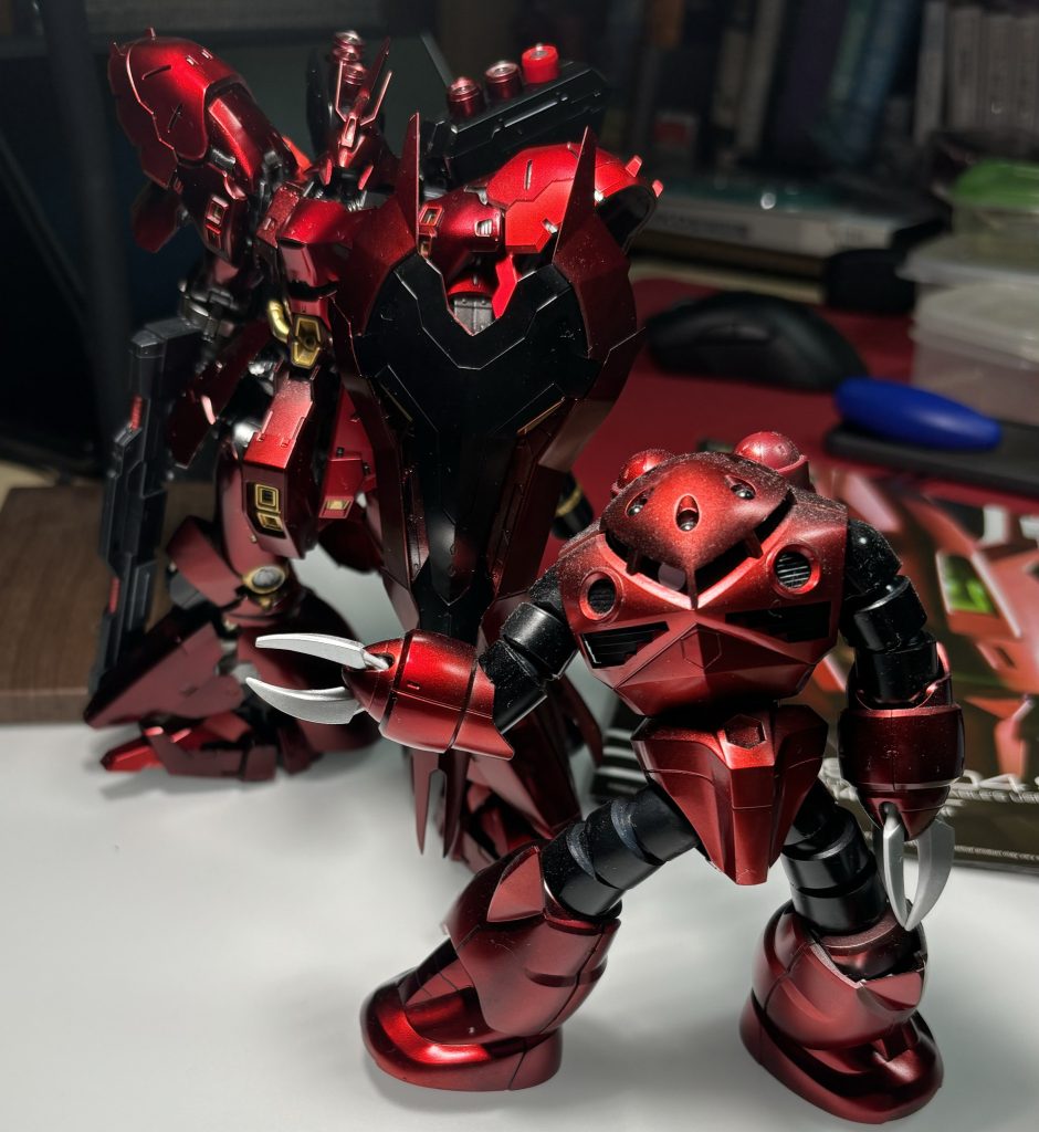 ズゴックとツーショット