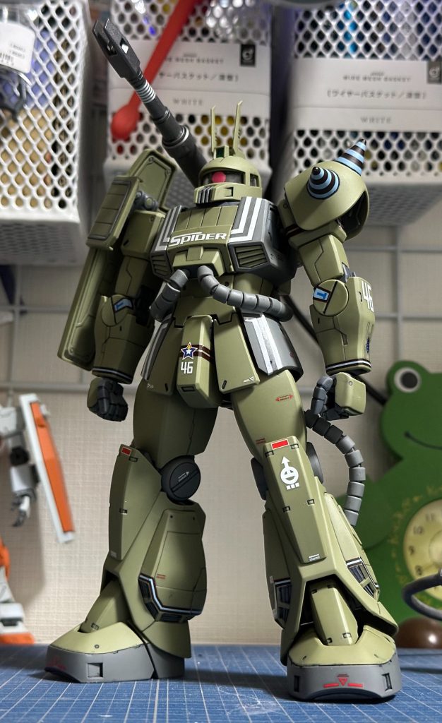 各部分の仕上げが終わったら、全体アセンブルをおこないます。