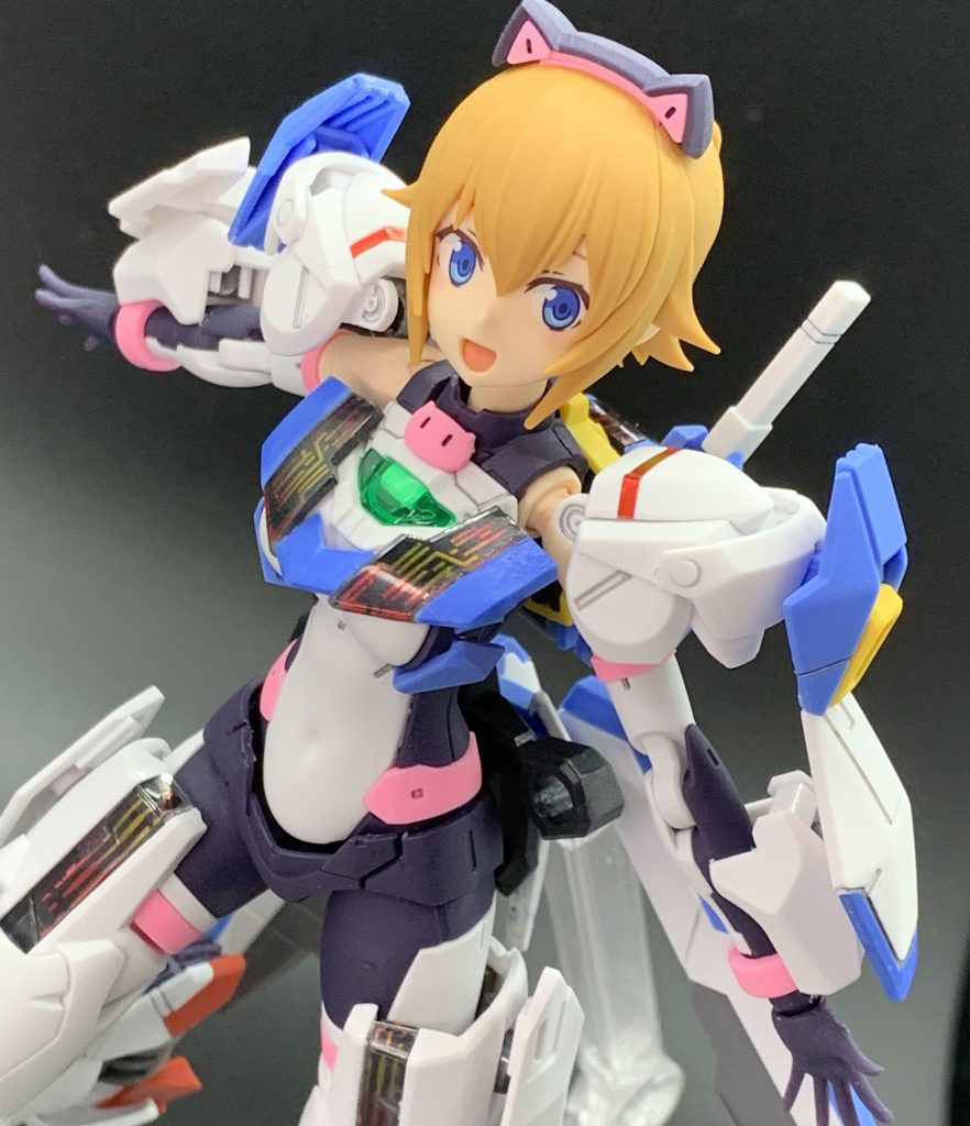 最近はガンプラ作るよりも美プラばっかり作ってたから、ついにガンプラとミキシングするようになってしまいました