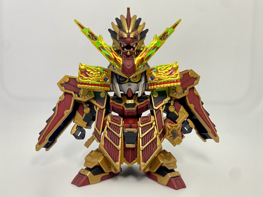 差し色のグリーンは入れず、他の色に置き換え。赤い部分はトーンを落として塗装。シブい感じに仕上がりました。