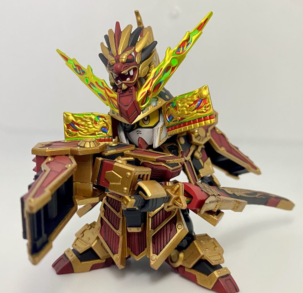 等身下げて可動域が激セマだけど、かろうじて抜刀の構えが出来るので及第点。