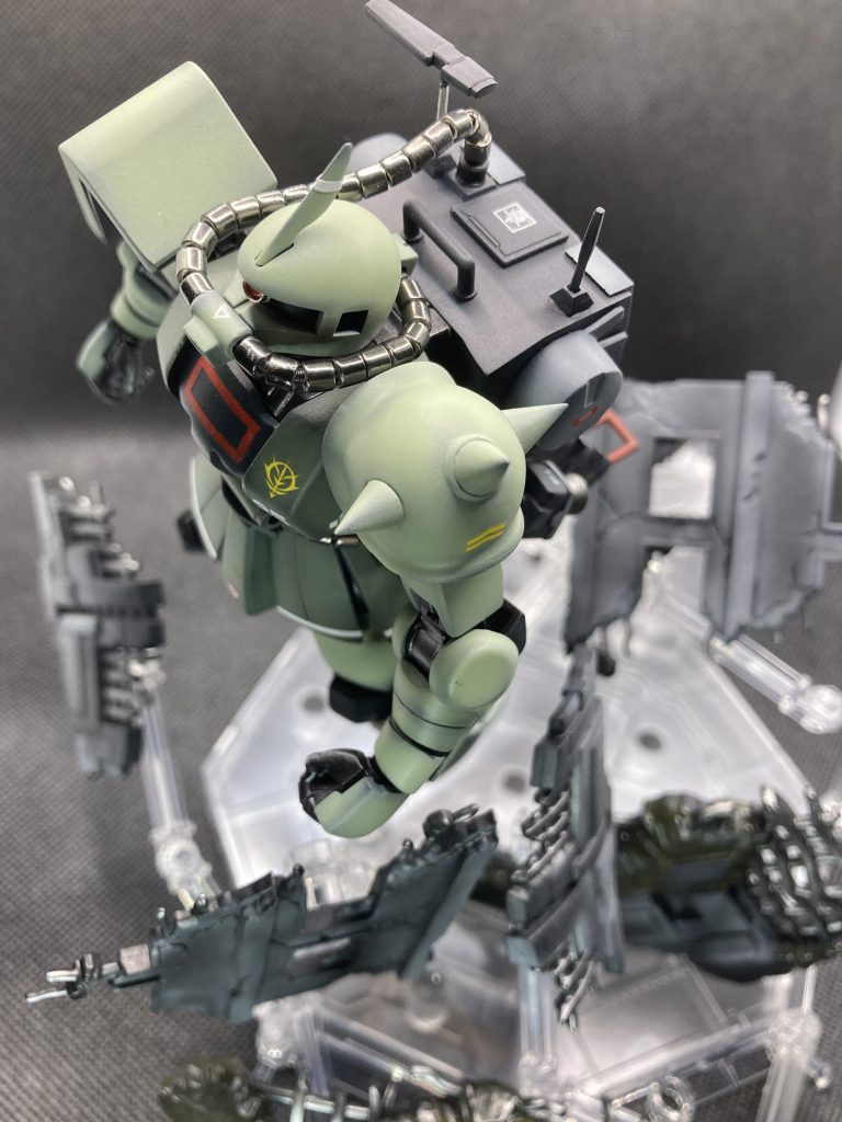 HG ザクⅡ　マインレイヤー　MS-06F–9枚目/制作者：asasuke