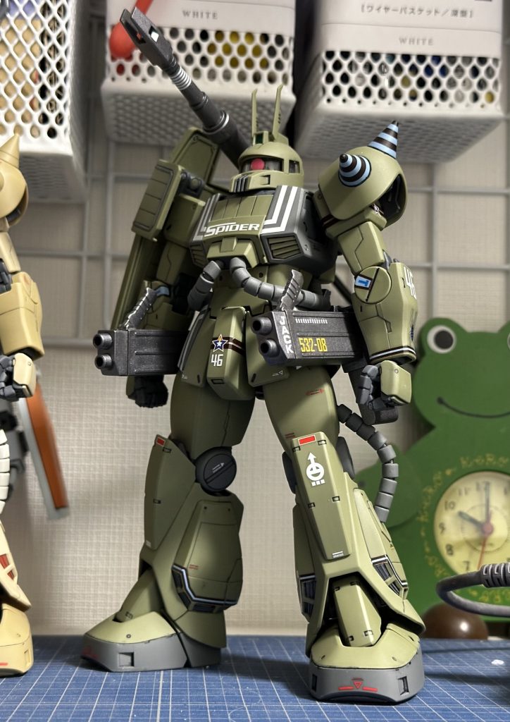 フロント左側ビッグガン装備