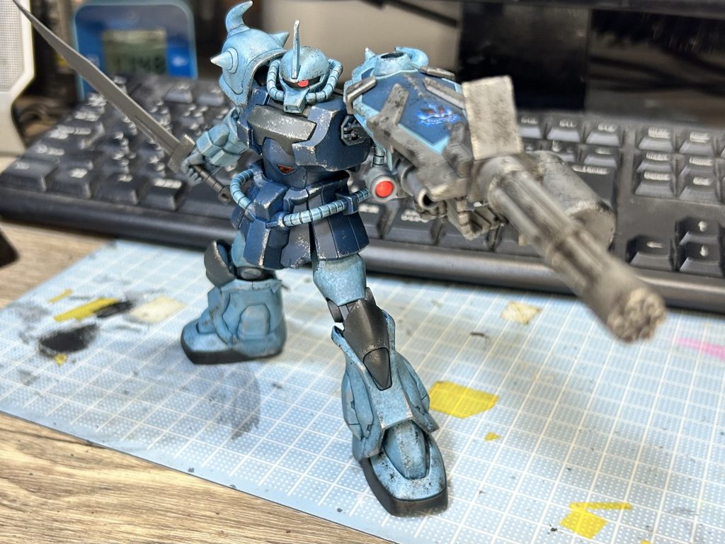 マニング専用グフカスタム–3枚目/制作者：@chapio0726