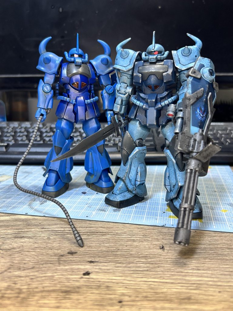 レンチェフ専用グフ＆マニング専用グフカスタム