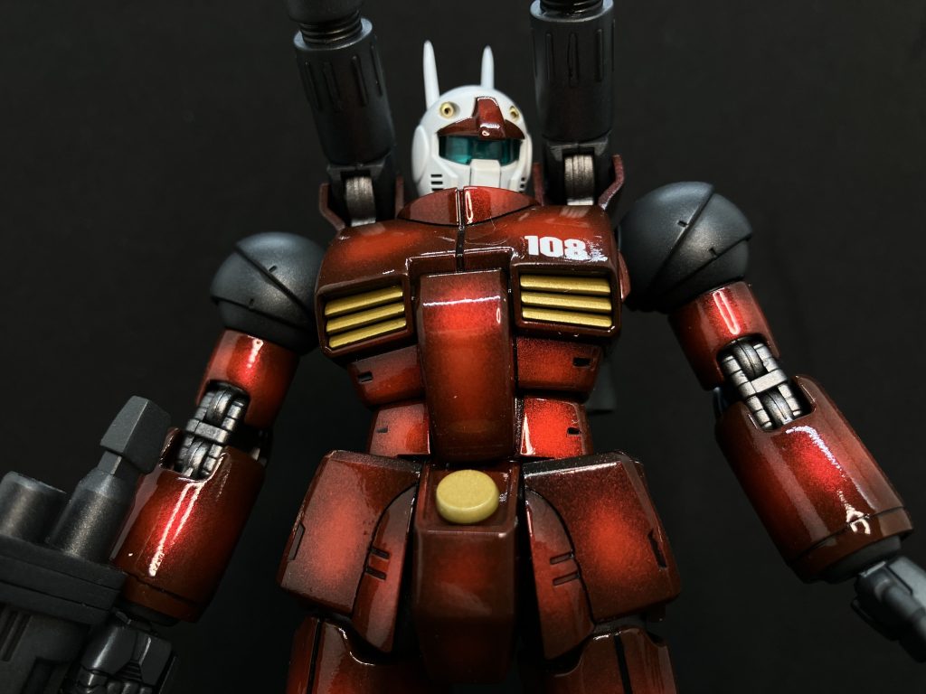 108のデカールが右肩下がりになりました。(泣)