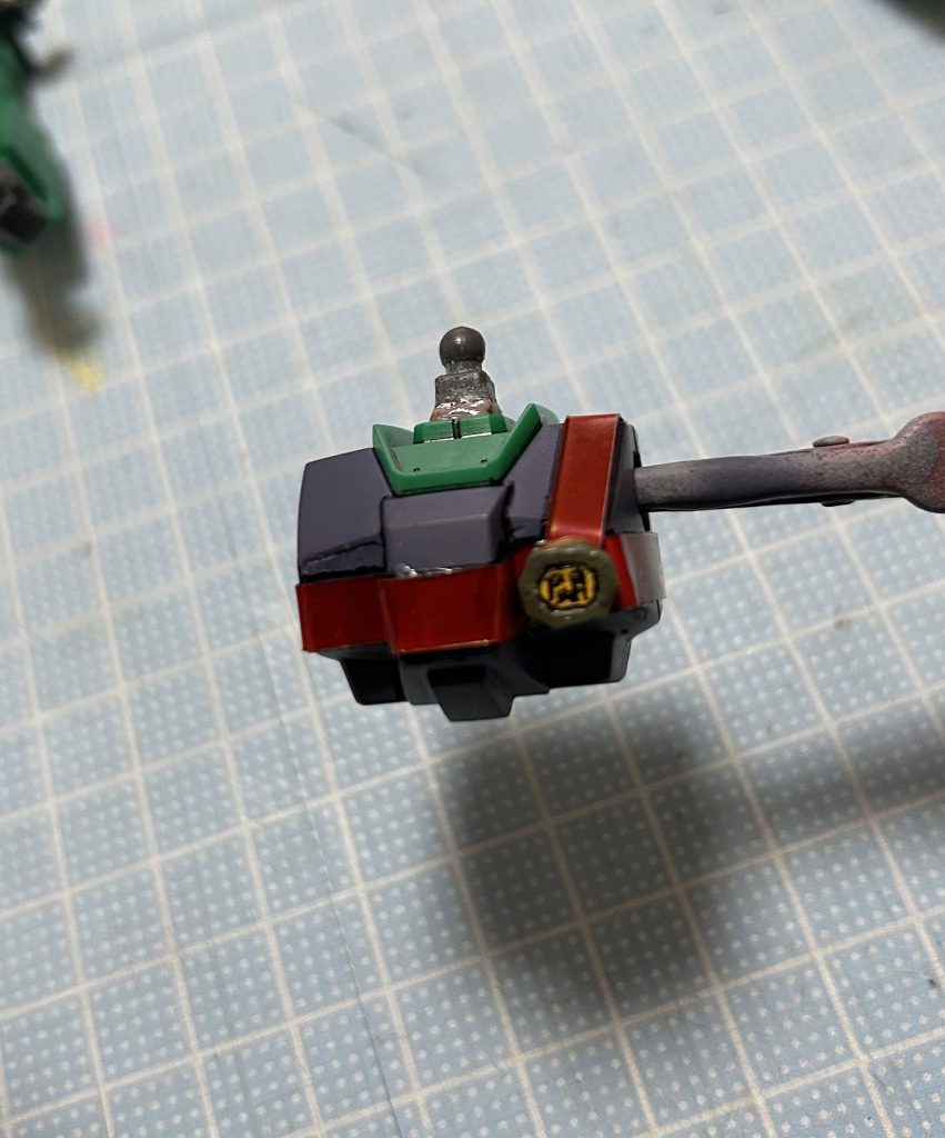 首は角度が変えれるよう1mm伸ばしました。