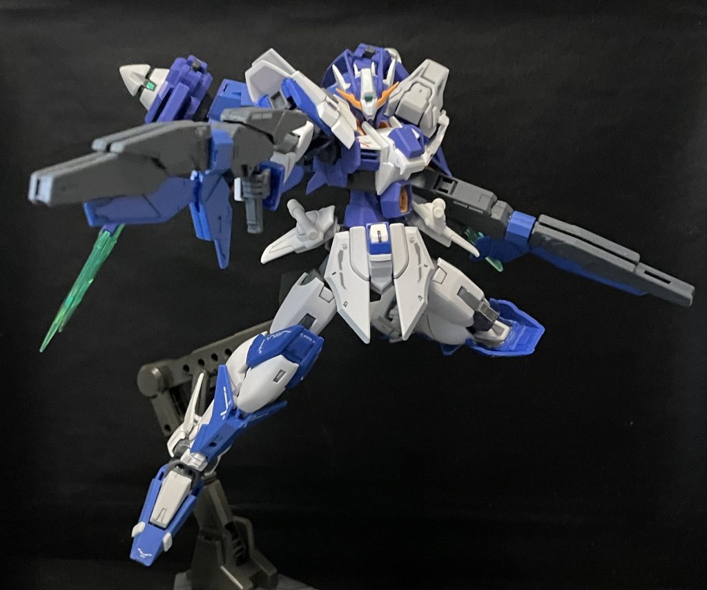 アームドウイングバインダーは基礎設定通り、アロンダイト、ビームキャノンとして使用。