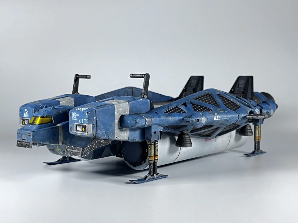 ということでRE/100 89式ベースジャバー完成しました。顔も体型も可愛いですね🩷