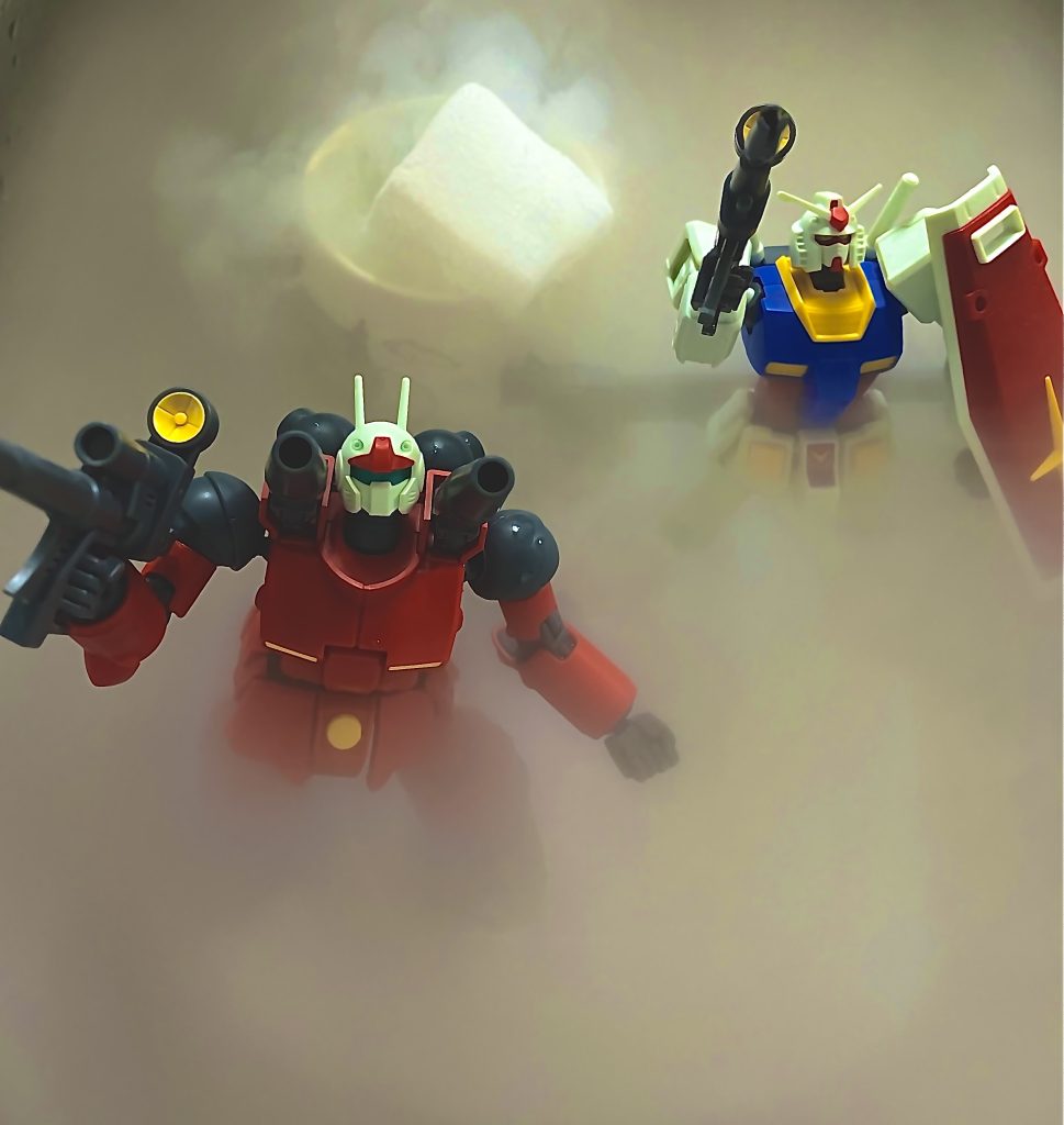 ドライアイス見えてもうた