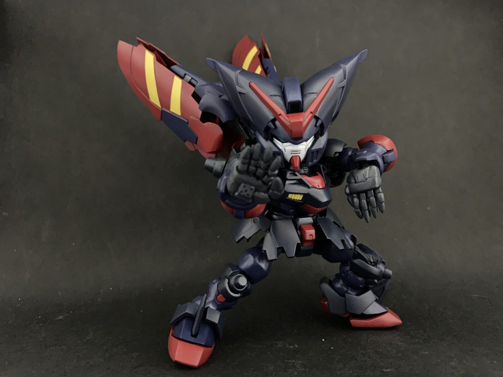 HGの説明書に載ってたポージング。これ、好きなポージング。