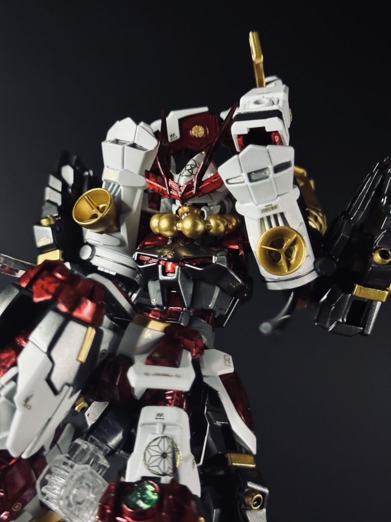 木槌の振りかぶりシーンの再現