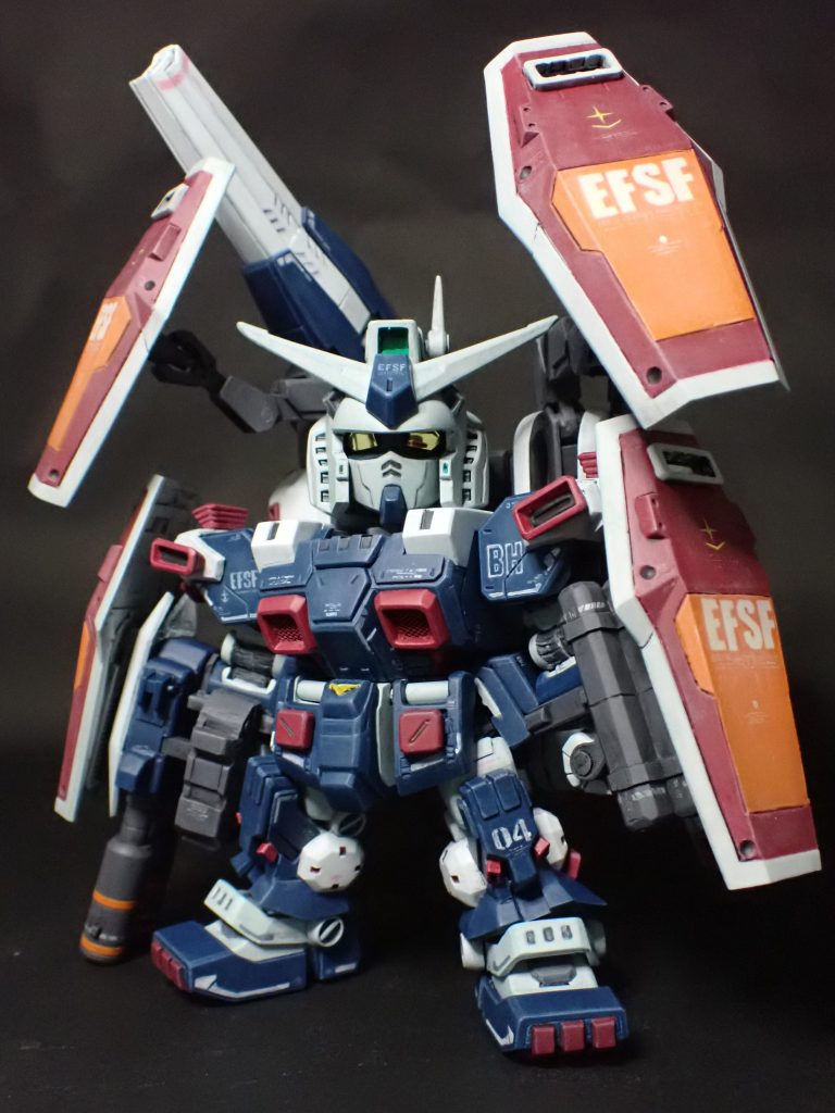 サイコザクよりは楽だろうと思っていましたが、こっちの方が大変でした。