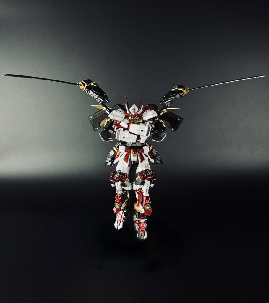 ビルドストライクの初撃を刀で切ったシーンの再現